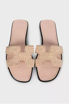 Oran textile flip-flops