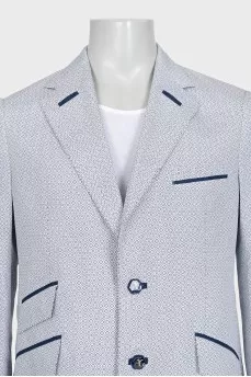 Men's printed jacket
