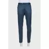 Men's blue suit with trousers