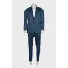Men's blue suit with trousers