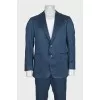 Men's blue suit with trousers