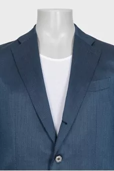 Men's blue suit with trousers