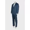 Men's blue suit with trousers