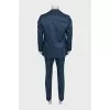 Men's blue suit with trousers