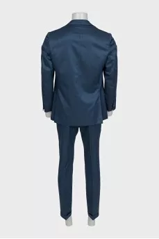Men's blue suit with trousers