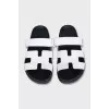 White sandals by Chypre