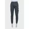 Men's gray cargo pants