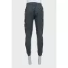 Men's gray cargo pants