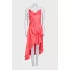 Pink silk dress