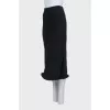 Black maxi skirt with tag