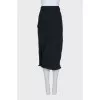 Black maxi skirt with tag