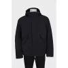 Men's black jacket with tag
