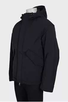 Men's black jacket with tag