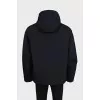 Men's black jacket with tag