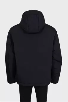 Men's black jacket with tag