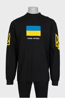 Men's loose-fitting long sleeve shirt