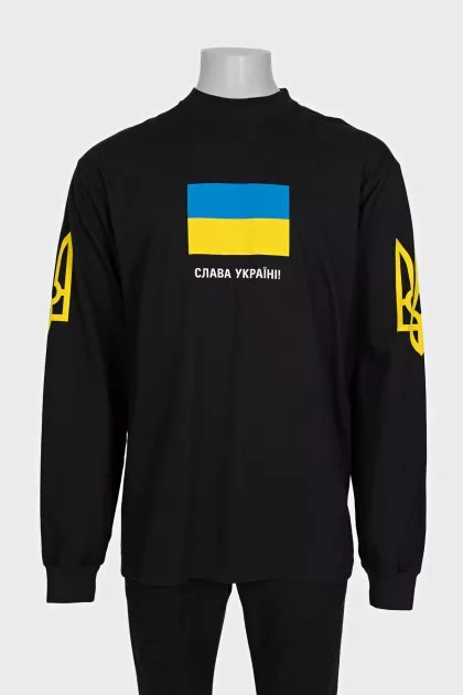 Чоловічий лонгслів вільного крою