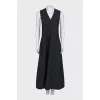 Black maxi dress