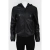 Lighting jacket with a collar
