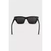 Черные солнцезащитные очки с неподвижной переносицей