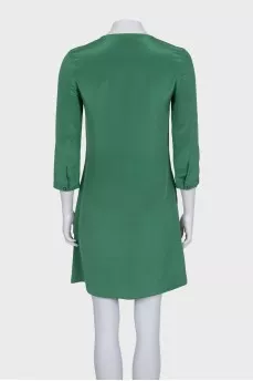 Green dress with hidden pockets