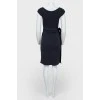 Sleeveless wrap dress