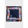 Silk scarf with logo print