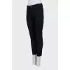 Чорні джинси skinny fit на низькій посадці