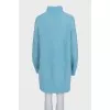 Блакитна oversize сукня