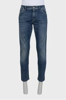 Чоловічі сині джинси skinny fit