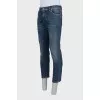 Men's blue skinny fit jeans