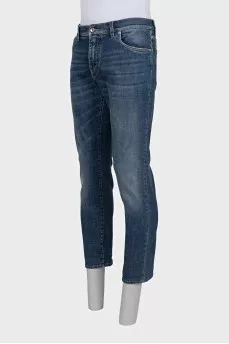 Чоловічі сині джинси skinny fit