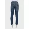 Men's blue skinny fit jeans