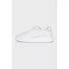 Men's white sneakers with logo