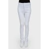 Skinny Jeans White High Rise