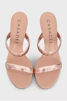 Julia C-Viper Leather Sandals