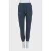 Blue tracksuit with trousers