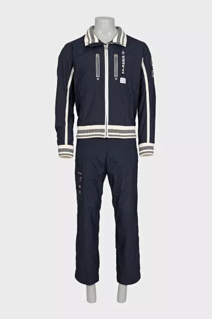 Men's tracksuit with stripes