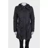Straight-cut jacket with zipped pockets