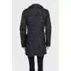 Straight-cut jacket with zipped pockets