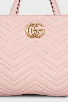Кожажный тоут GG Marmont