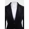 Black velour jacket
