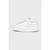 White leather sneakers