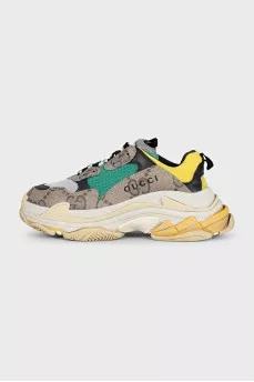 Кросівки Triple S by Gucci х Balenciaga