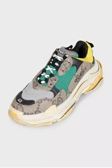 Кросівки Triple S by Gucci х Balenciaga