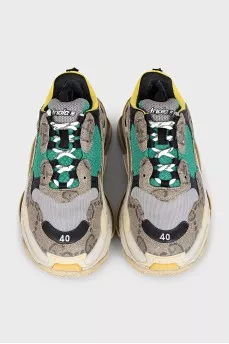 Кросівки Triple S by Gucci х Balenciaga
