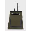Drawstring bag with logo