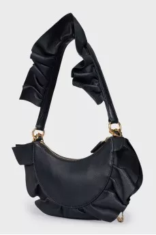 Black bag decorated with chains