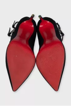 Черные туфли Kadreyana из замши
