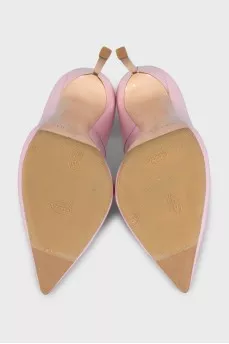 Розовые лаковые туфли